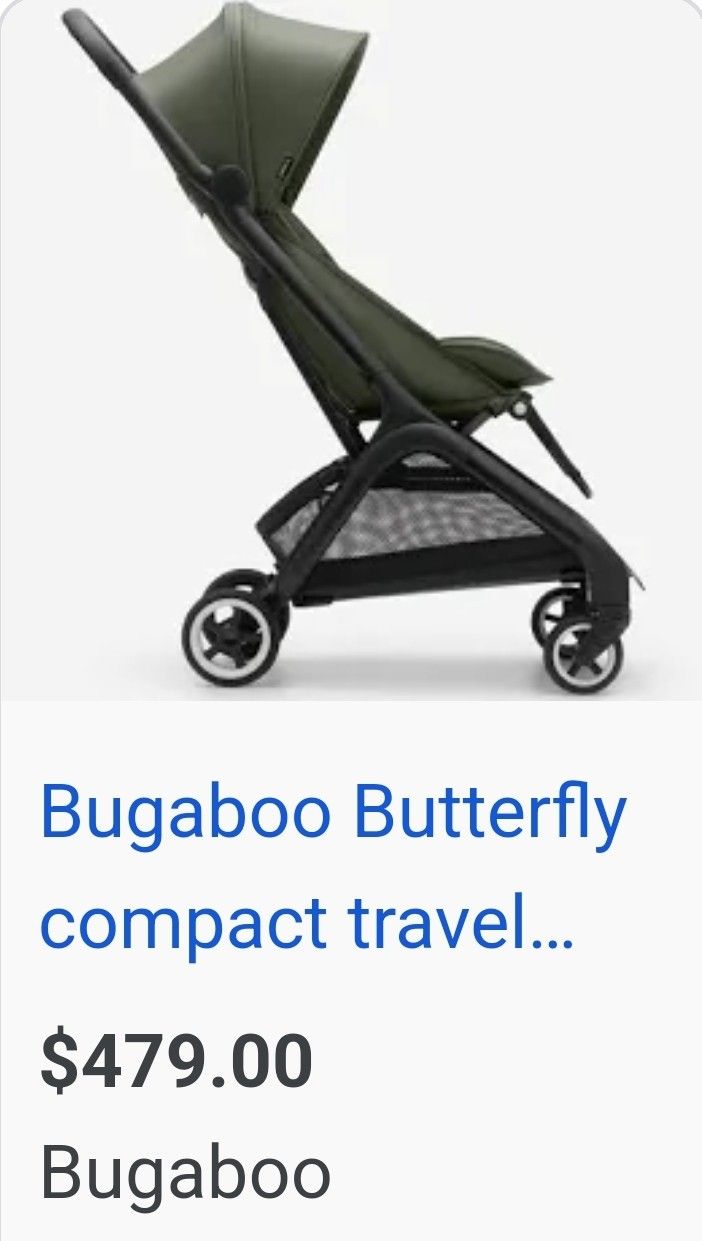 Brand New In Box Bugaboo Butterfly 