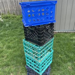 5 CRATES FOR SALE 