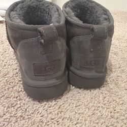 UGG Classic Mini Boots Gray Suede