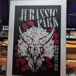 Displate Jurassic Park 93 Isla Nublar Tour Metal Poster