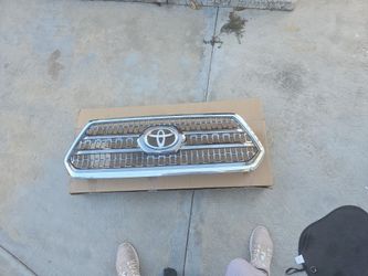 Toyota Tacoma 3rd Gen Front Grill Inner Silver Metallic