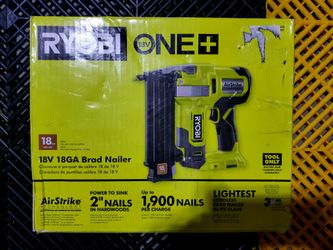Ryobi 18V 18GA Brad Nailer (Tool only)
