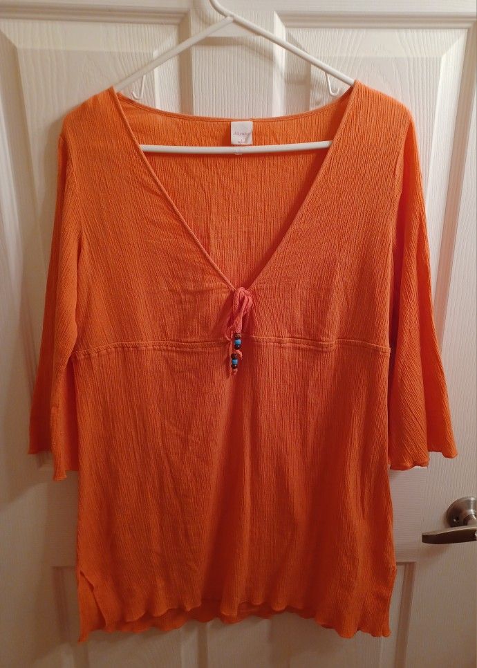 NEW, Vibrant Swimsuit Cover Up Size Large