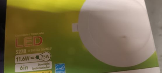 Verbatim Led Lights 6"downlight