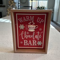 Hot Chocolate Bar Decor