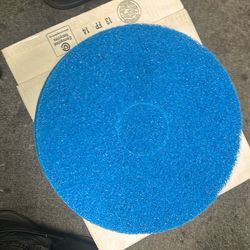 14” ultra blue floor pad