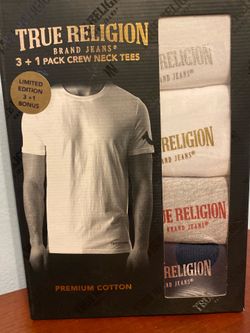 True Religion 4-pack T-shirts