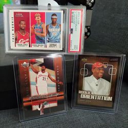 Lebron James Rookie PSA 9 Fleer Upperdeck Card Panini Topps Lakers
