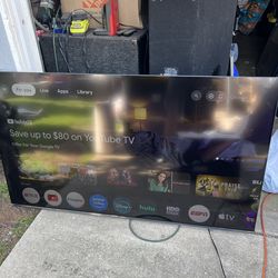 Smart tv hisense 65” 65A6H4 (no remote & legs)