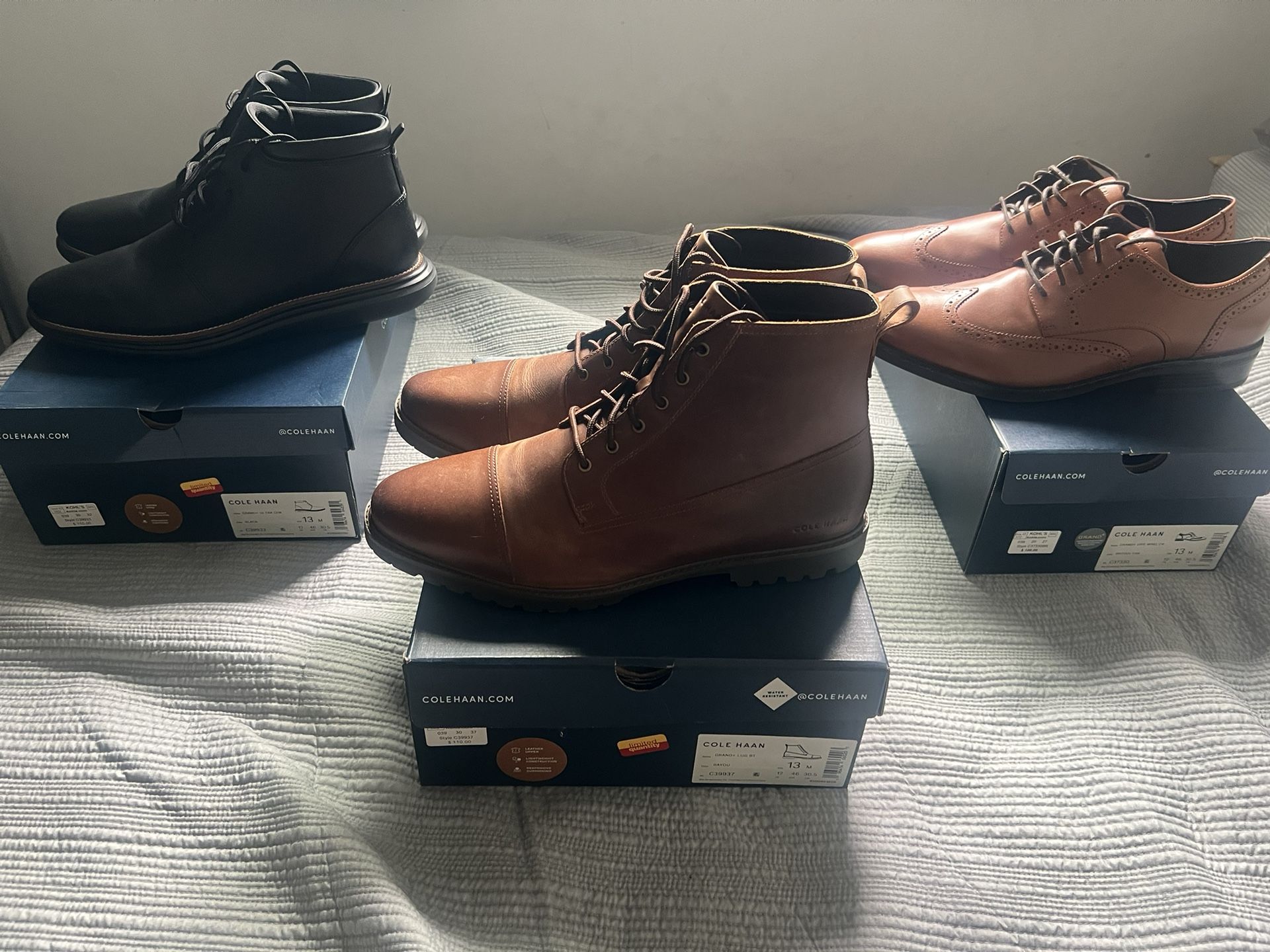 Mens Cole Haan Dress Shoes And Boots Sz 13