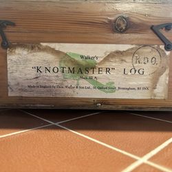 Vintage Walker’s Knotmaster Log Mark IIIA – Nautical Boat Speed Log w/ Original box