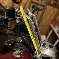 12” DMR Chrome risers for Harley Davidson 