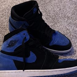 blue air jordan 1