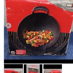 Weber Grill Wok New In Box 