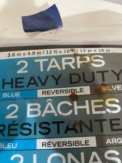 (2) Brand New Tarps sealed