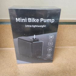 Portable BIKE PUMP (brand new)