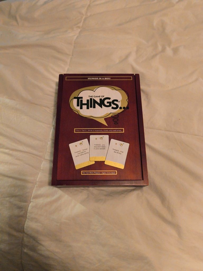 The Game of Things - Complete Set - Family Party Game - Great Condition!