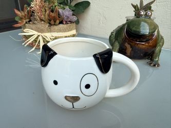Dog Mug w/ Hidden Black Puppy Inside (Northridge)