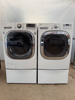 LG washer and gas dryer