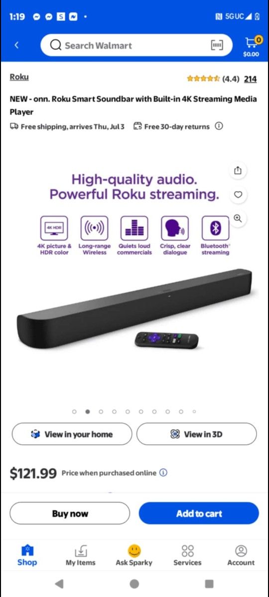 Roku Stream Bar