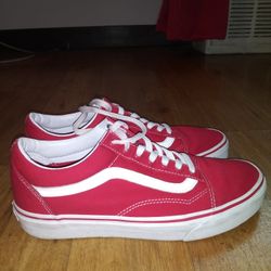 Red & White Vans