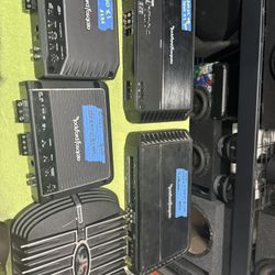 Fosgate Amps. All Tested And Verified Working 