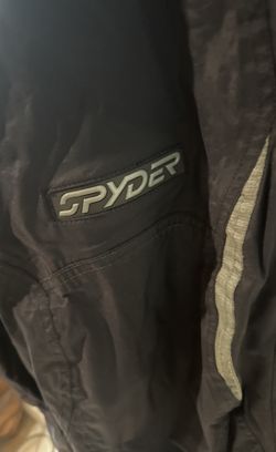 Spyder Overall Bib Black Men’s Medium Adjustable Suspenders 