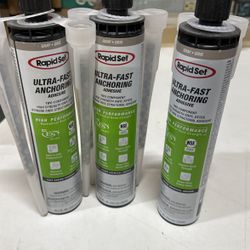 Ultra Fast Anchoring Adhesive