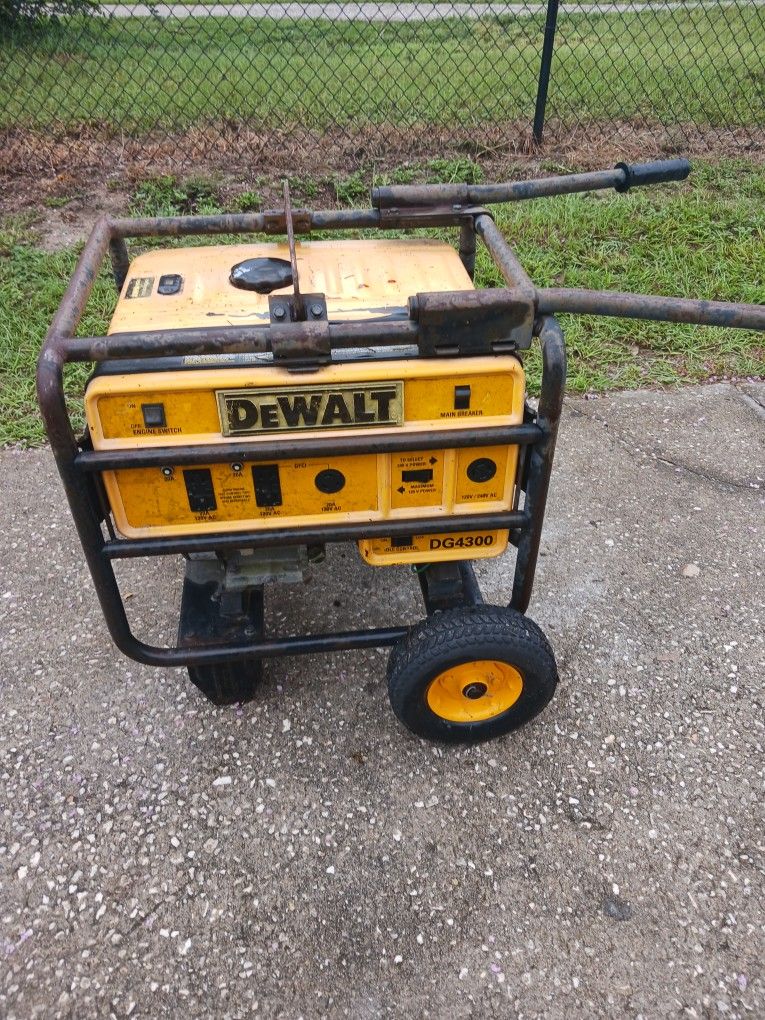 Generator. Dewalt DG4300 Honda 8hp for Sale in Clermont, FL OfferUp