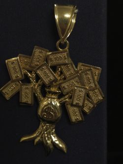 14k Gold Symbol Pendant 