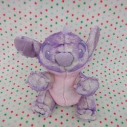 13" Disney Store Exclusive Soft Pink Purple Stuffed-Stitch
