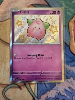 Cleffa Pokemon Paldean Fates