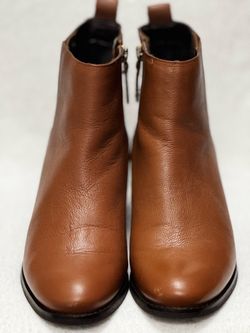 Cole Haan Brown Leather Ankle Boots Size 7 - Excellent Preloved Condition