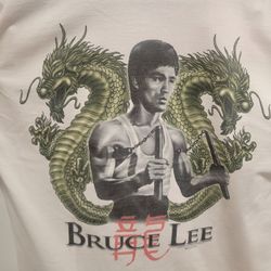 Vintage Bruce Lee Enter The Dragon Movie Promo Size Large Shirt