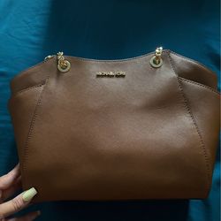Brown MK purse