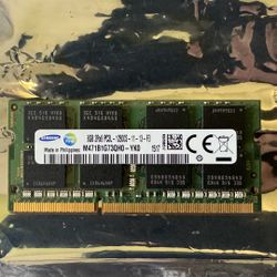 Samsung 8GB Laptop Memory