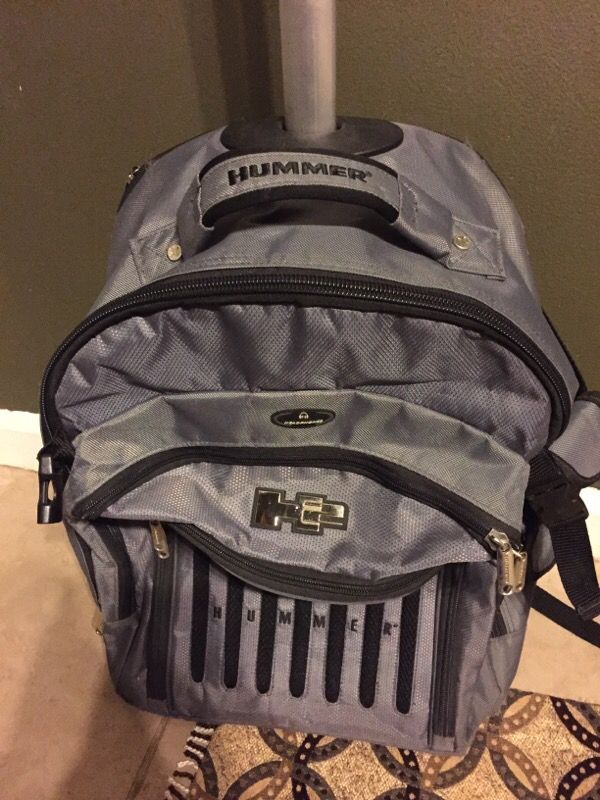 H2 Hummer Rolling Backpack