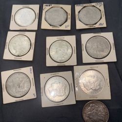10 Morgan Dollars