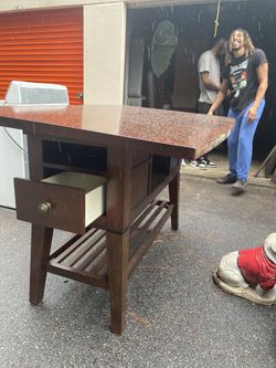 Dining Table and Bar Stools