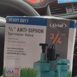 Orbit
1 in. FPT Anti-Siphon Valve with 3/4 in. Reducer