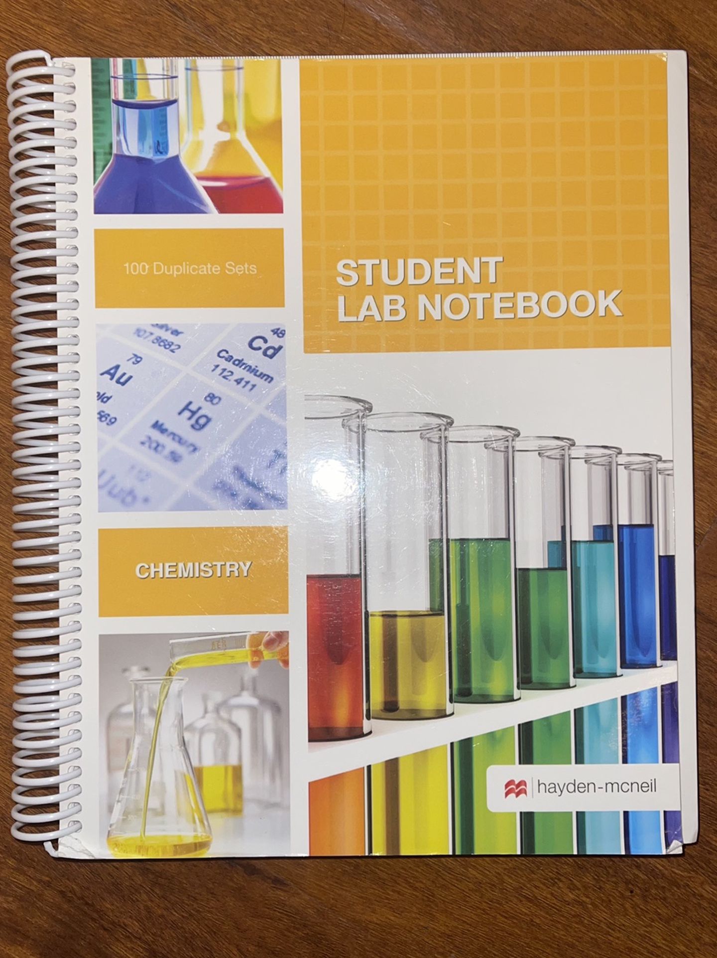 Student Lab Notebook - Chemistry