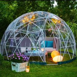 Large Clear Igloo Dome Tent – Glamping, Events, Patio & Parties