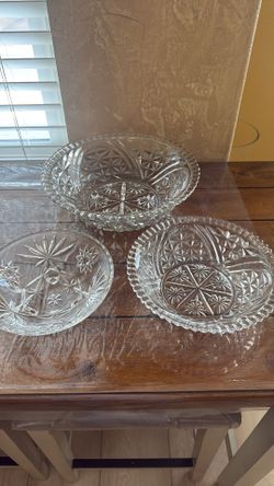 Vintage Glass Bowls