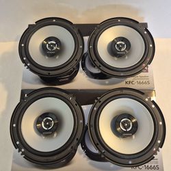 KENWOOD 2 PAIRS 6.5" 2 WAY 300 WATTS CAR SPEAKER
