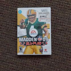 Nintendo Wii - GAME - Madden 09 - Excellent condition no scratches! 💿