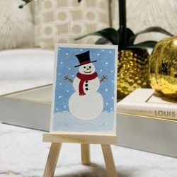 Original Mini Acrylic Art Card $8