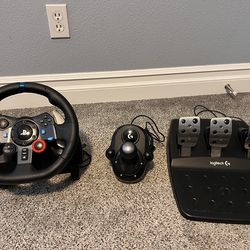 🏎️Logitech G29 Driving Force Wheel – Excellent Condition (Barely Used) $250 or Best offer