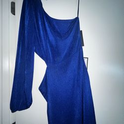 City Studio Royal Blue Dress 