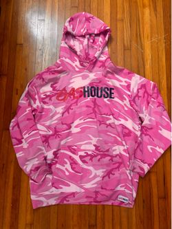 GasHouse Pink Camo Hoodie - Size Large