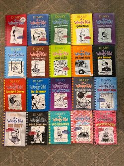 Diary of a Wimpy Kid complete book set